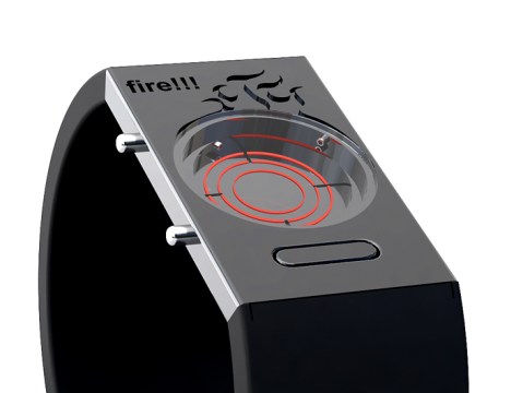 Lightning LED Watch Design 1 Front On