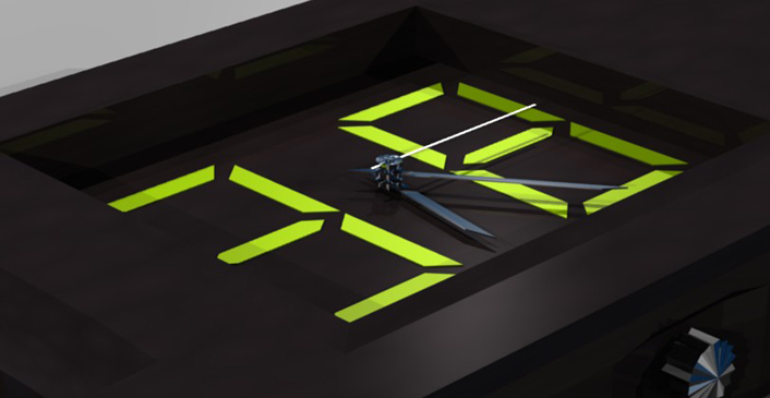 All Around The Wrist Analog Watch Design | Tokyoflash Japan