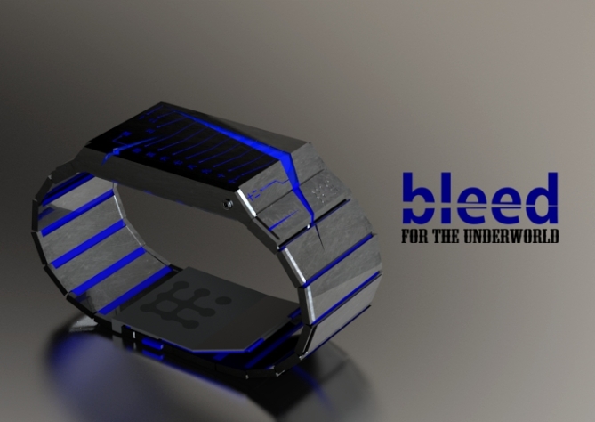 bleeding_blade_watch_design_blue_LED