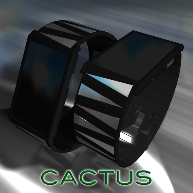 cactus_led_watch_design_with_analog_pointers_overview