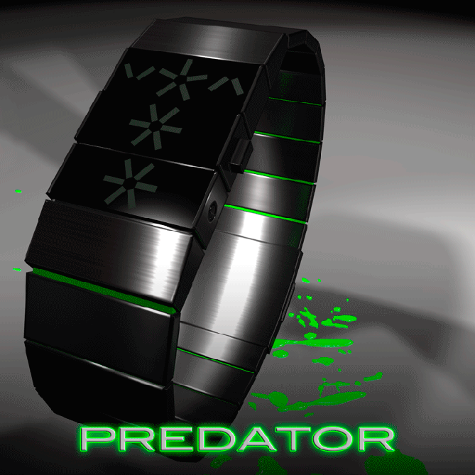 homage_to_predator_a_binary_led_watch_design_animation