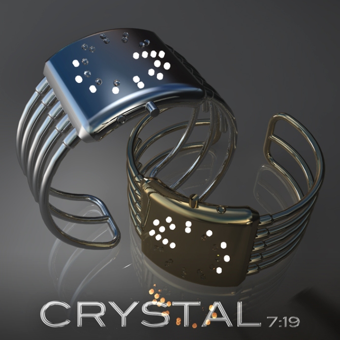 cystallized_led_watch_design_color_variation