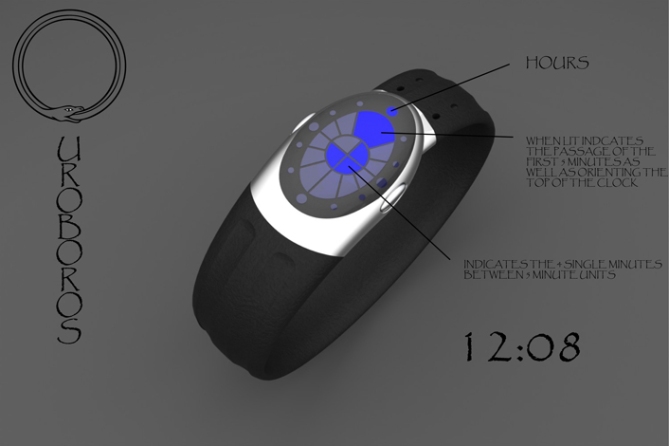 ouroboros_inspired_led_watch_design_reading