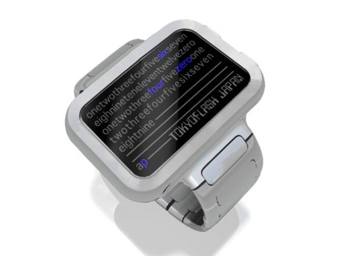 kisai_kaidoku_colored_lcd_watch_design_with_leather_strap_original_rendering