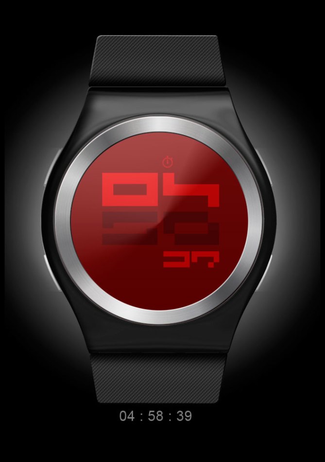 color_coded_watch_design_digital_time_sample