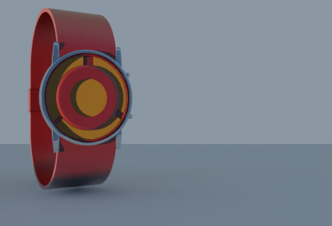 three_handed_analog_watch_design