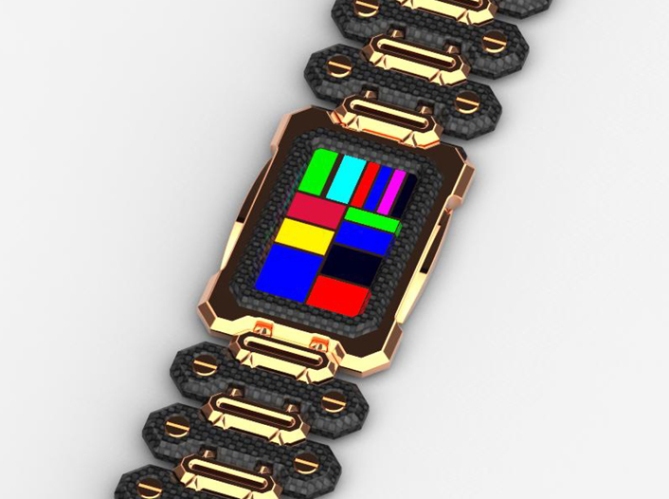 razor_phone_inspired_led_watch_design_gold_multiled