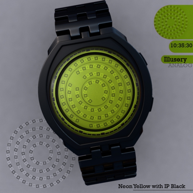 Illusory_watch_design_neon_yellow