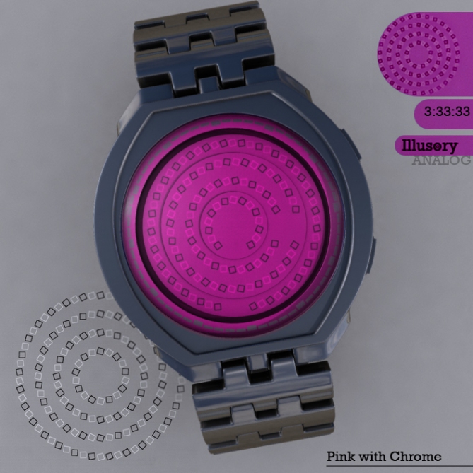Illusory_watch_design_chrome_pink