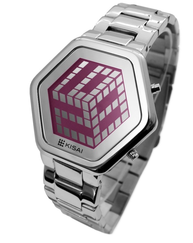 kisai_3d_unlimited_colored_lcd_watch_design_from_tokyoflash_japan_silver_pink