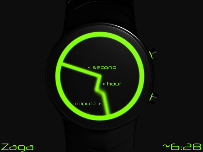 zaga_analog_wrist_watch_design_explanation