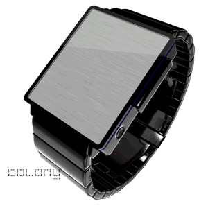 colory_lines_of_time_lcd_watch_design_animation