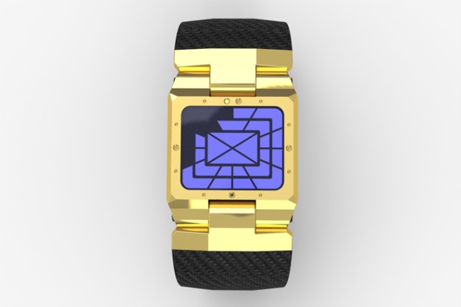 hard_shelled_led_watch_design_gold_blue