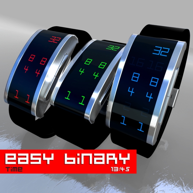 easy_binary_digital_binary_led_watch_design_color_variations