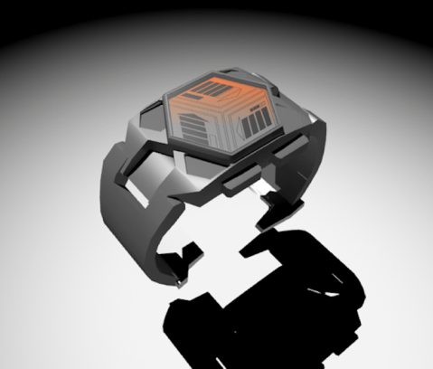 recycle_time_an_led_watch_design_front