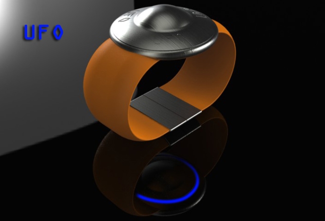 ufo_saucer_digital_lcd_watch_design_orange