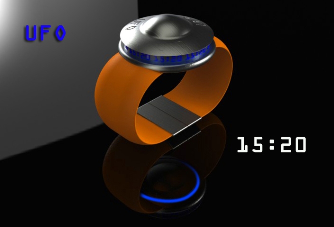 ufo_saucer_digital_lcd_watch_design_time_sample_blue