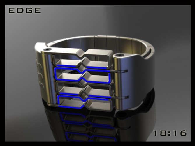 edge_a_watch_design_for_bio-mechanically_enhanced_humans_blue_LED