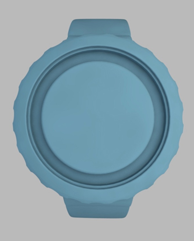 a_digital_watch_design with Customised Seconds_blue