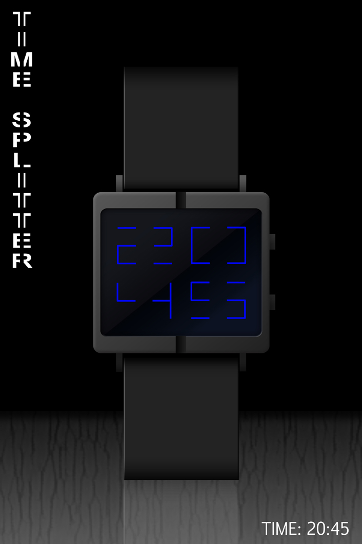 Time Splitter Watch Design Cuts Time In Two | Tokyoflash Japan