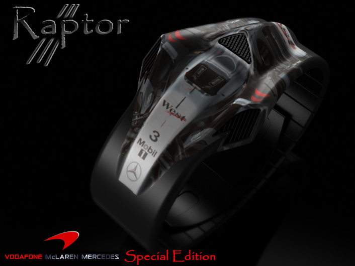 Raptor LED watch races onto your wrist. | Tokyoflash Japan