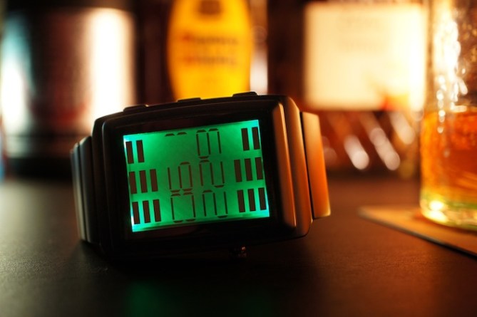 kisai_oto_equalizer_watch_from_tokyoflash_japan_green