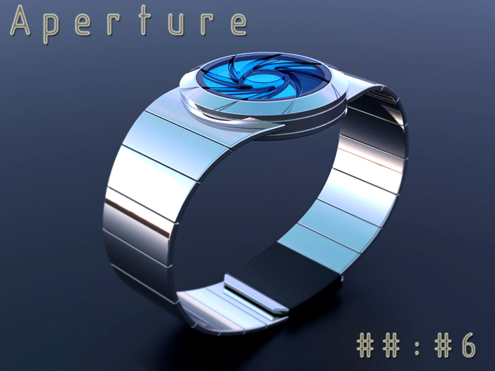 Watch Design Inspired By A Camera Iris | Tokyoflash Japan
