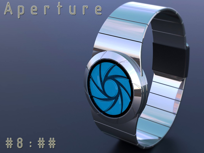 Watch Design Inspired By A Camera Iris | Tokyoflash Japan