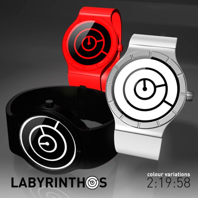 lose_yourself_with_the_labyrinth_lcd_watch_04 lose_yourself_with_the_labyrinth_lcd_watch_color_variations