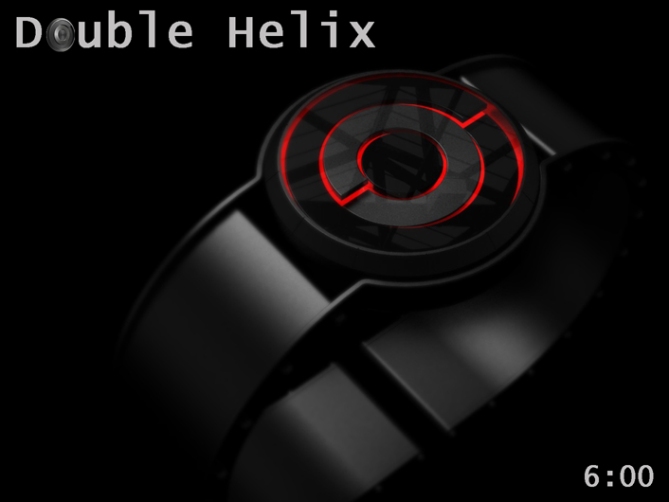 spring_washer_inspired_double_helix_watch_black_strap