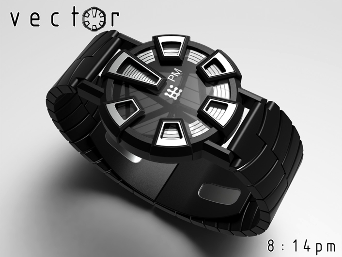 Vector watch: Intuitive industrial styling. | Tokyoflash Japan