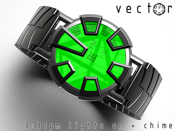 Vector watch: Intuitive industrial styling. | Tokyoflash Japan